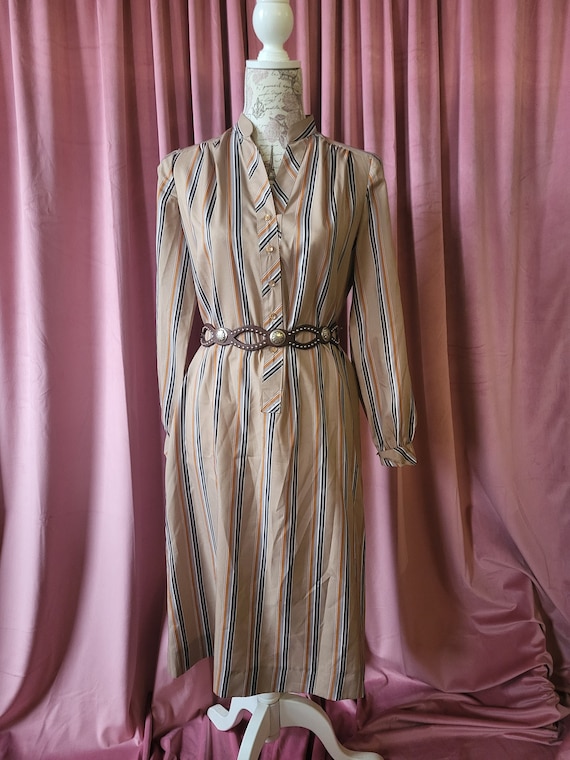 Vintage mcm a line dress size 10 lightweight