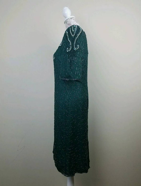 swee lo sequin dress 1970s Swee-Lo Beaded Dress Wayward Collection
