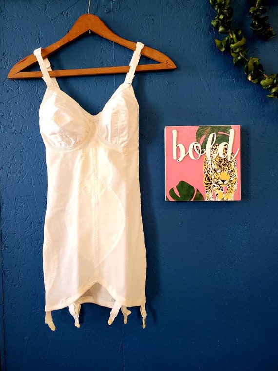 Vintage all in one shapewear girdle deadstock cortlan… Gem