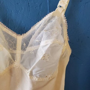 Vintage Girdle All in One With Bra Size 34C Inner Garter Clips - Etsy
