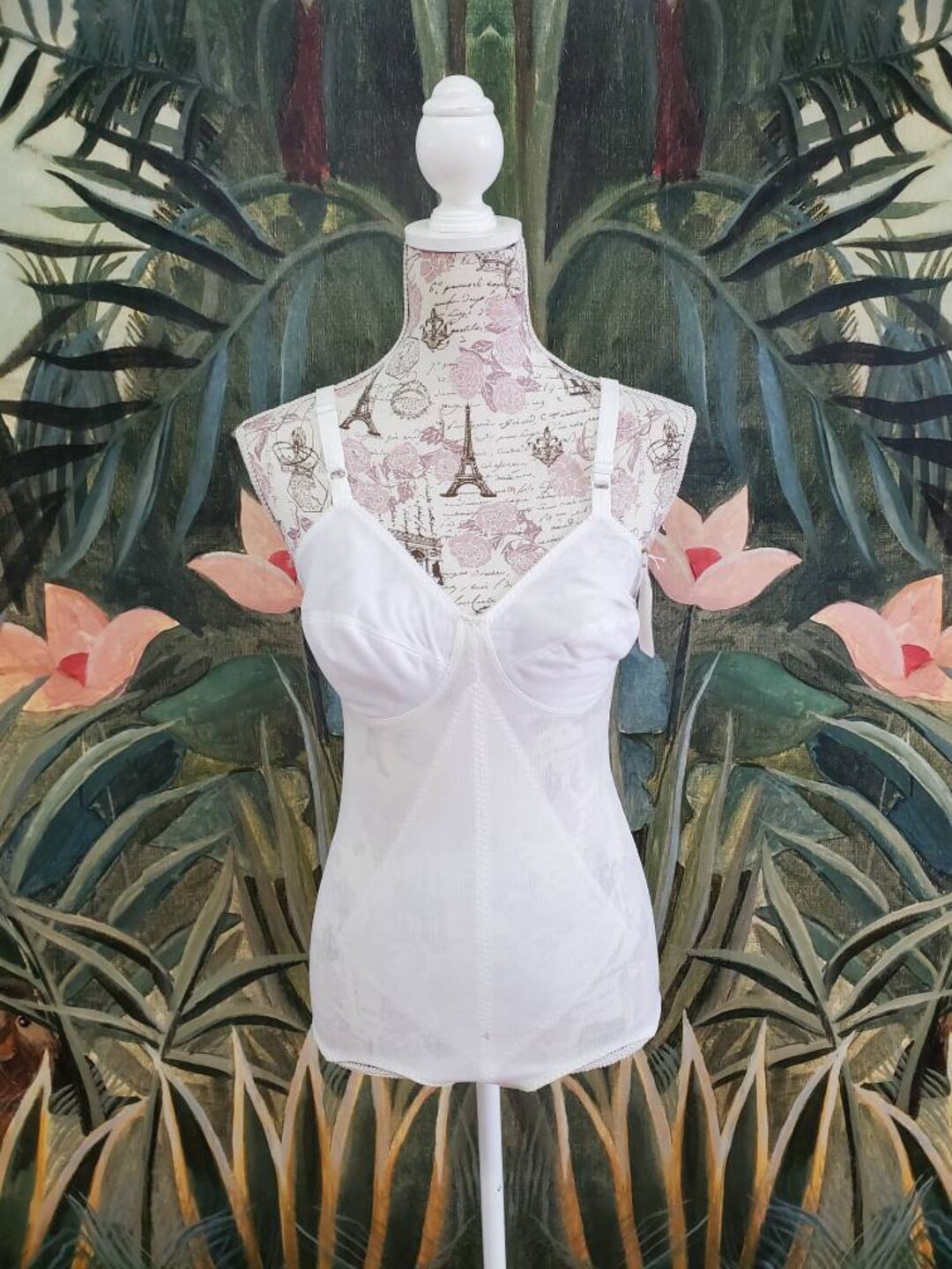 Vintage Shapewear Bodysuit Old Deadstock From Corset Company Etsy