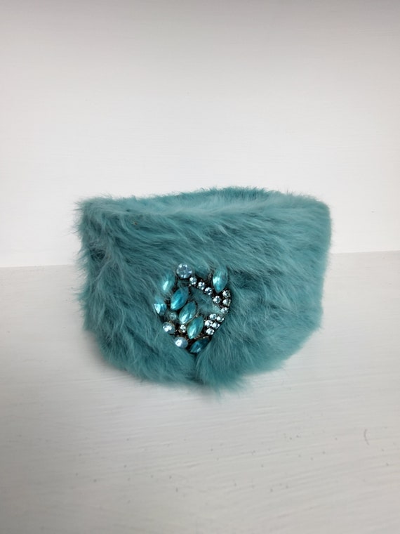 Vintage Feather Pillbox Lucila Mendez of NY Hat Vintage 60s Lucila Mendez Velvet Hat, Vintage1960s Lucila  main image 4