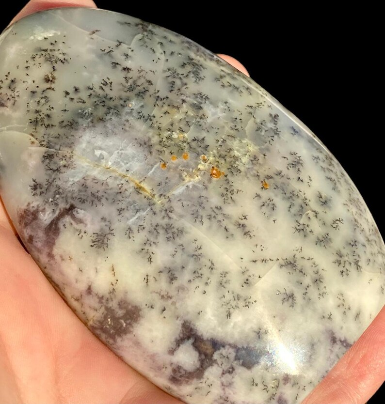 WHITE Dragon Dendritic OPAL image 3