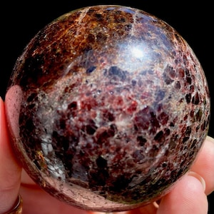 Crystal DRAGON SKIN GARNET in Quartz!