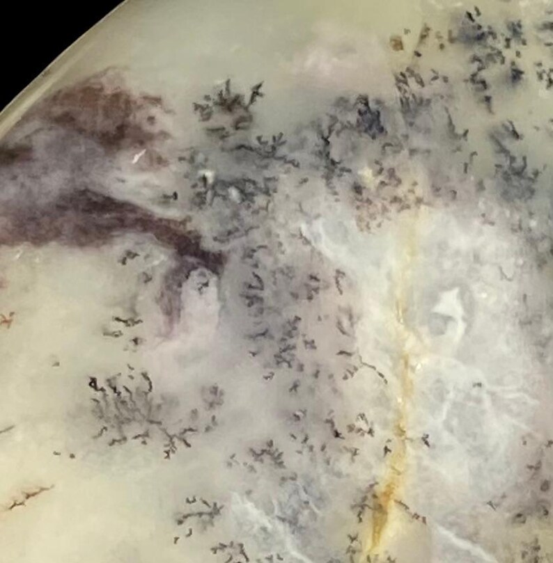 WHITE Dragon Dendritic OPAL image 2