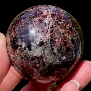 Red DRAGON SKIN GARNET in Quartz!