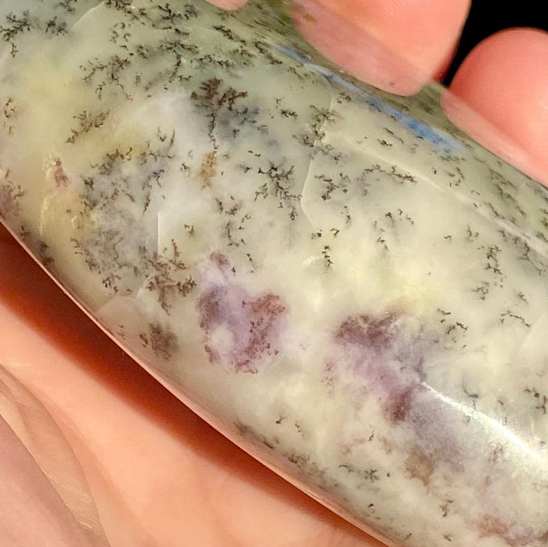 WHITE Dragon Dendritic OPAL image 11