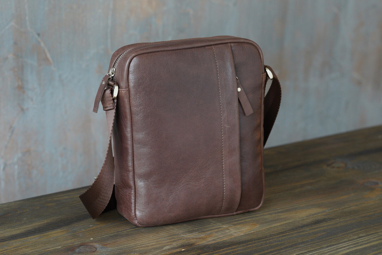 Mens shoulder bag Men's crossbody bags Leather shoulder Etsy