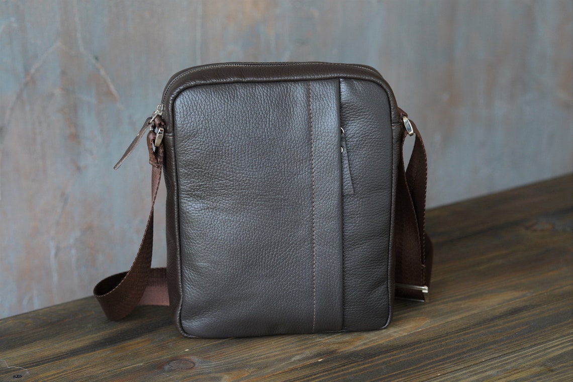 Mens shoulder bag Men's crossbody bags Leather shoulder Etsy