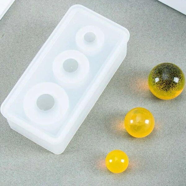 Silicone Mold Sphere Etsy