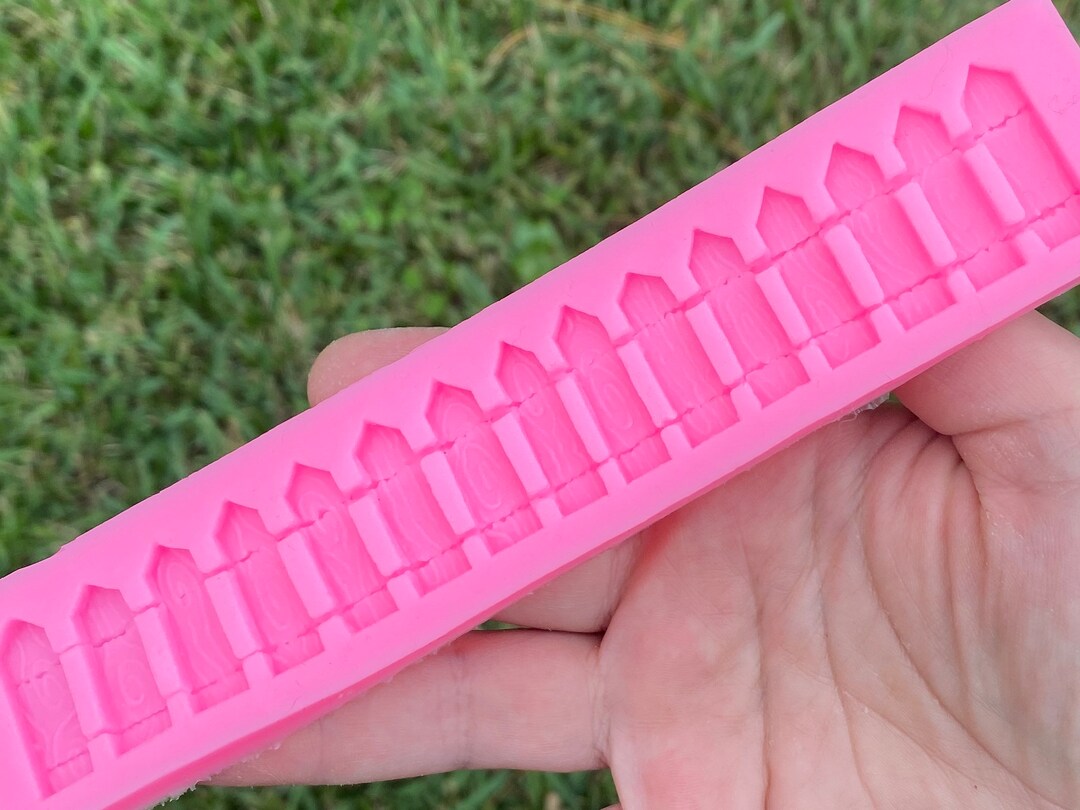 Fence Silicone Mold / Picket Fence Baking Mold / Fence Etsy