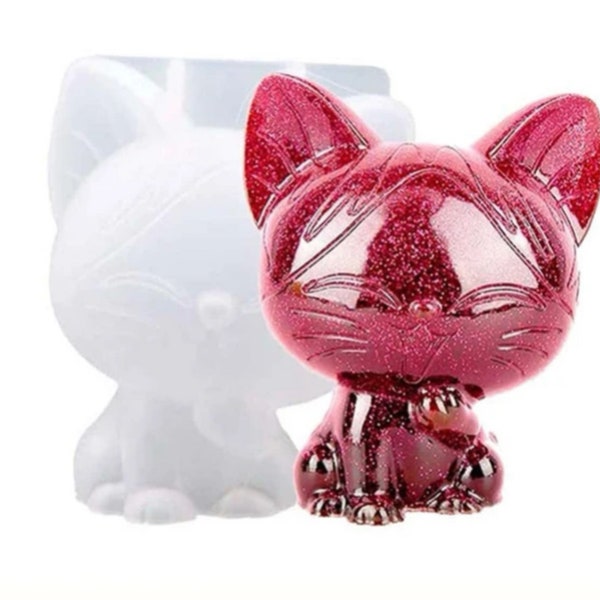 Cat Soap Mold Etsy