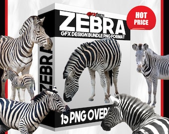 Zebra, Digital, PNG, Photography, Photo Art, Photo, Download, Instant Download, Black & White, Photoshop, Overlays, Clip Art, Transparent