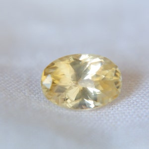 Yellow Sapphire Engagement  | A Natural Alternative to Lab Diamonds, This Yellow Sapphire for an Engagement Ring or Promise Ring