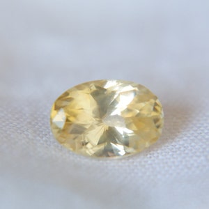 Yellow Sapphire Engagement  | A Natural Alternative to Lab Diamonds, This Yellow Sapphire for an Engagement Ring or Promise Ring