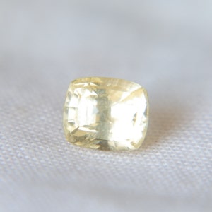Yellow Sapphire Engagement  | A Natural Alternative to Lab Diamonds, This Yellow Sapphire for an Engagement Ring or Promise Ring