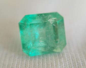 Vivid Green Emerald Rings: Exclusive GIA Muzo Mine Colombian Green Emerald Engagement Ring or Wedding Band or simply a May Birthstone Ring