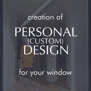 Personal Custom Sticker Design / Photo Print/Signs/Logo decal/work hour sticker for Window Showcase - download vector files, svg, pdf