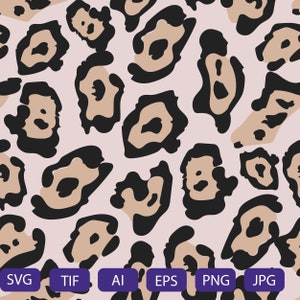 Jaguar Spots Seamless Pattern SVG Jaguar Pattern Fashion - Etsy