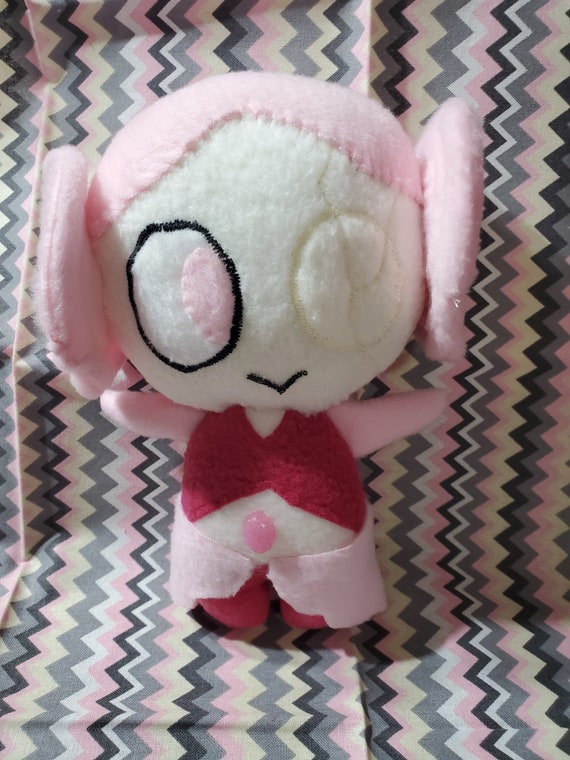 Pink Pearl &#39;VolleyBall&#39; - 8 Inch Fleece Plushie - Steven Universe Plush - Cartoon Plush