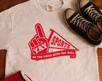 Yay Sports Do the Thing with the Ball Unisex Tee Shirt - Yay Sports Tee Shirt - Sports Unisex Tee Shirt - Comfy Tee Shirt