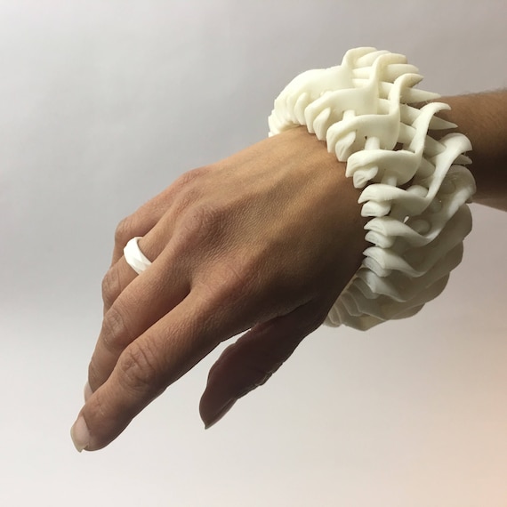 Galaxie Cuff 3d Printed Nylon Bracelet - Etsy