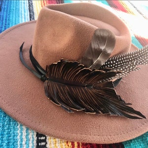 Western Feather Hat Band - The Shikoba II – Willow Lane Hat Co.