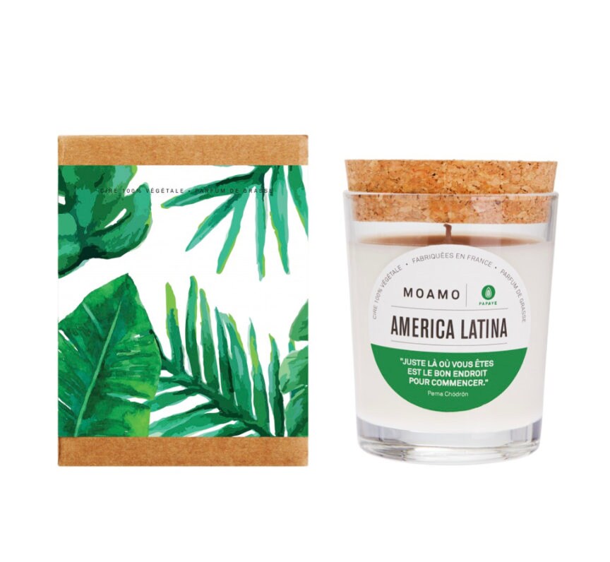 Bougies Parfumées Papaye - Cire Végétale & Made in France