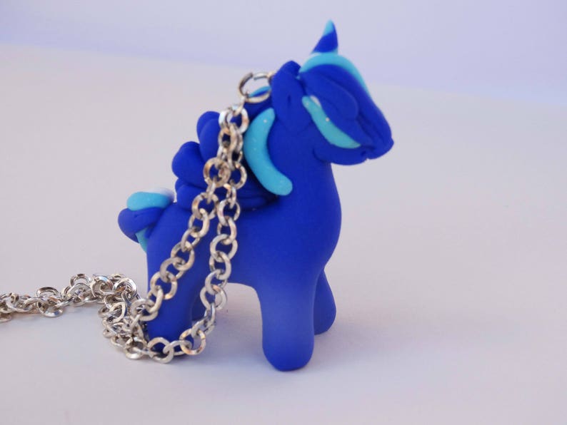 Litlle Unicorn Necklace,Cute Litlle Unicorn,Polymer Clay Unicorn Necklace,Birthday Gift,Kawaii Necklace,Gifts For Her,Funny Litlle Pony