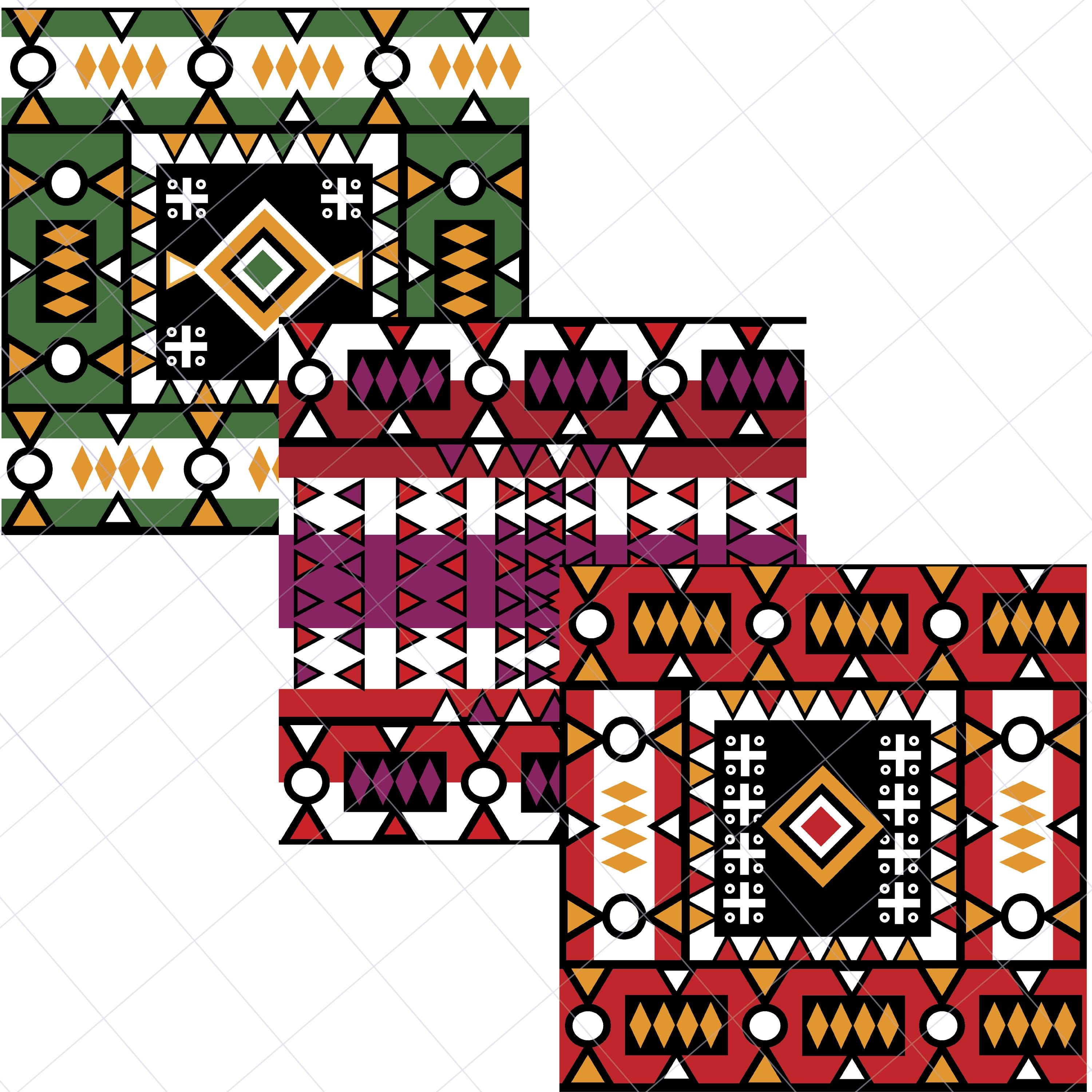 SAMAKAKA Pattern Designs From Angola, Traditional Angolan African