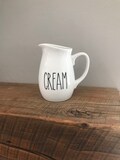 Rae Dunn Inspired Creamer, Rae Dunn Creamer, Custom Rae Dunn Decor, Rae Dunn Coffee, Rae Dunn Kitchen Decor, Rae Dunn Coffee Creamer, Custom