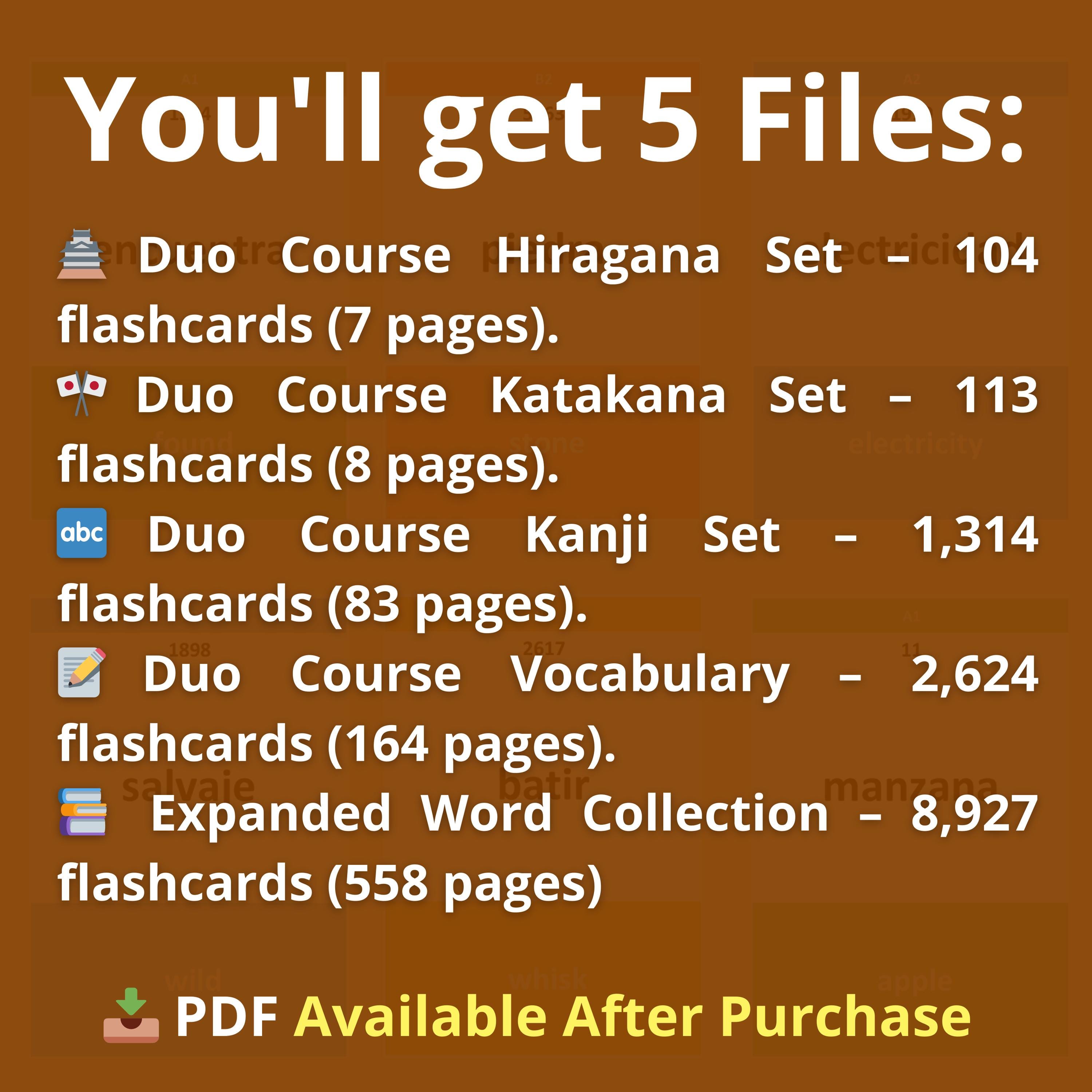 Duolingo Flashcards Made Easy