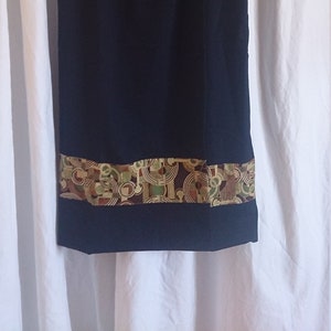 Navy Wrap Skirt (Size 14)