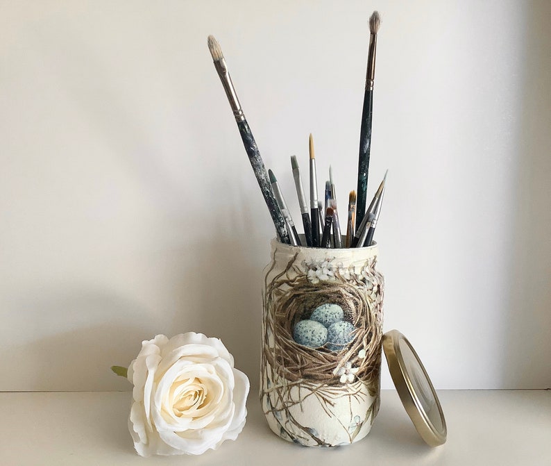 Birds Nest Storage Jar New Home Gift Gift for Mum Bird Food Etsy Canada