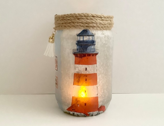 Lighthouse candle lantern online