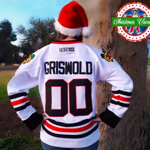 CCM Clark Griswold Chicago Blackhawks 00 Throwback Authentic