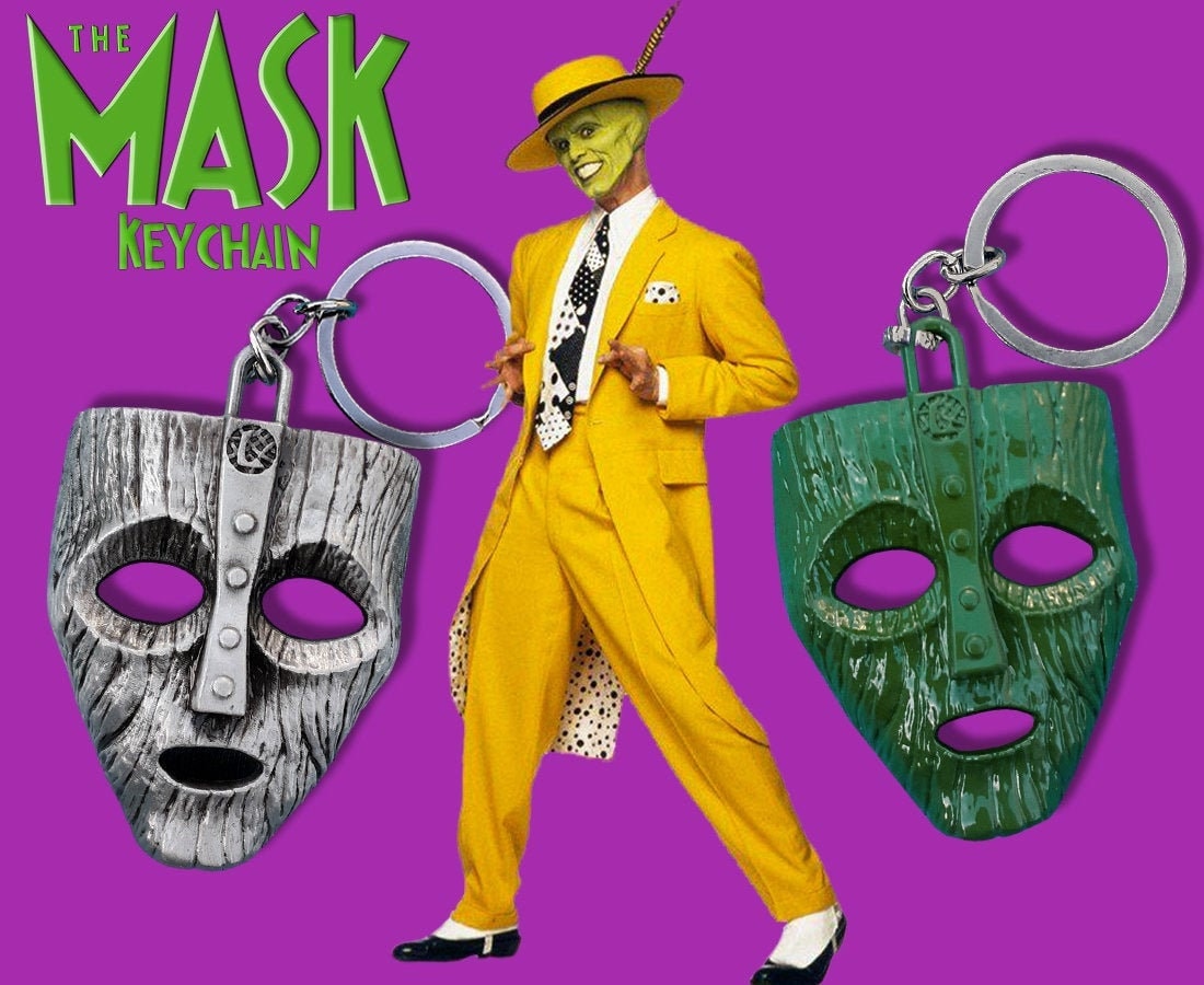 Mens The Mask Film Yellow Suit Halloween Film Fancy Dress