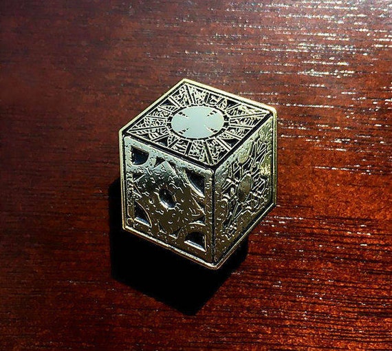 Hellraiser Puzzle Box Horror Enamel Pin | the Lament Configuration