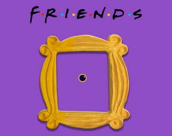 Friends Frame | 90's TV Show | Mini Fridge Magnet | Monica's Peephole Door Frame Gift