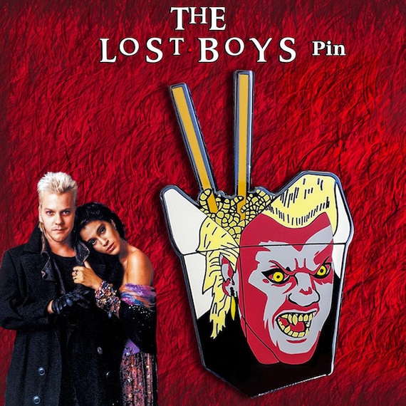 The Lost Boys Enamel Pin | Horror Movie Vampire Pins | 80s Kiefer Sutherland Film | Horror Memorabilia | Enamel Pins Movies | Horrorpins