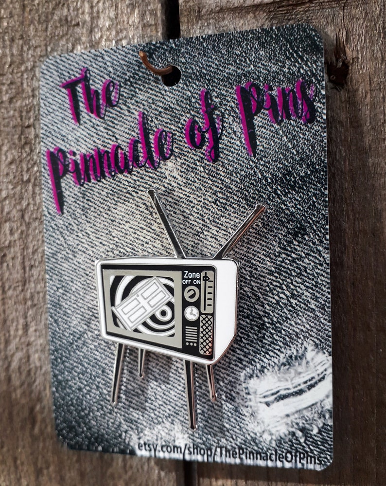 Twilight Zone TV Enamel Pin Rod Serling Show Series Eye of Etsy