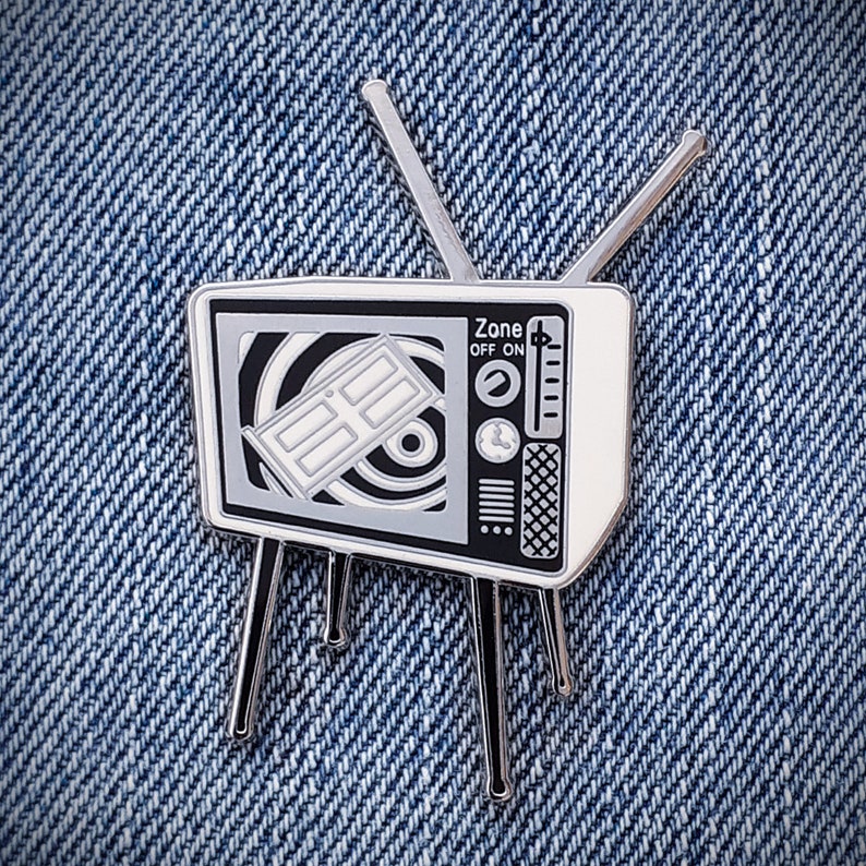 Twilight Zone TV Enamel Pin Rod Serling Show Series Eye of Etsy