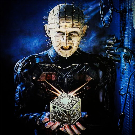 Hellraiser Puzzle Box Horror Enamel Pin | the Lament Configuration