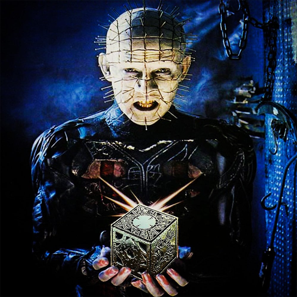 Hellraiser Puzzle Box Horror Enamel Pin | the Lament Configuration
