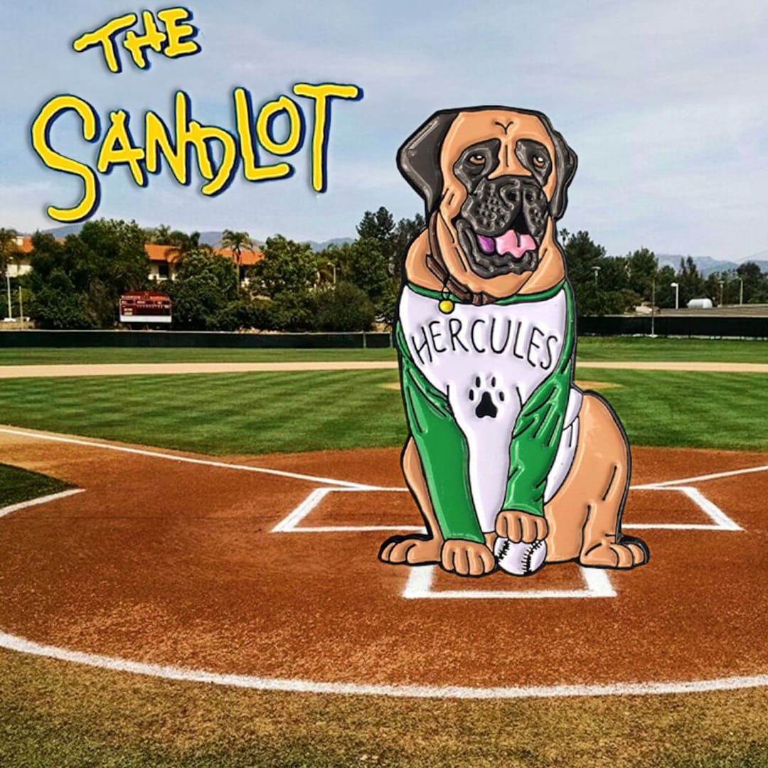 Sandlot Hercules Dog Enamel Pin Sandlot 1993 You're Killing Me Smalls