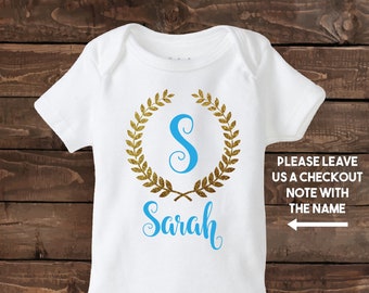 Personalize Name - Girl Personalize shirt - Boy Personalize shirt - Baby bodysuit Gift - Personalize bodysuit - Personalized Shirt