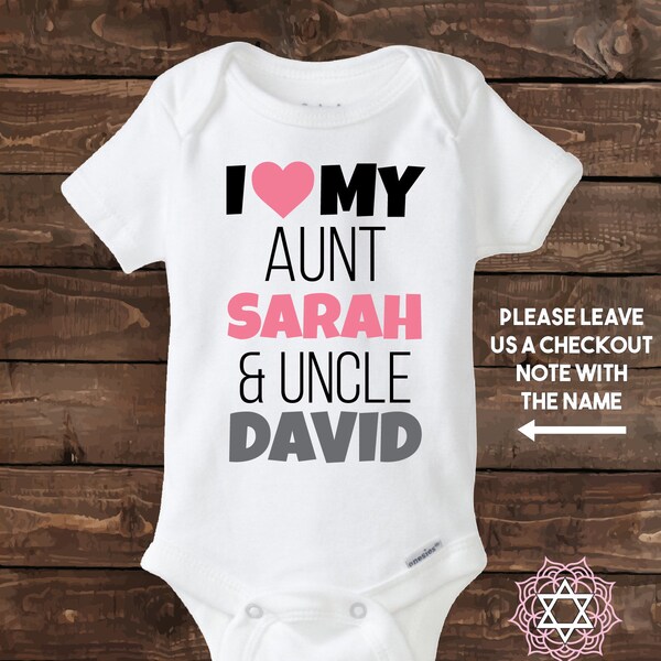 I Love My Aunt Uncle - Etsy