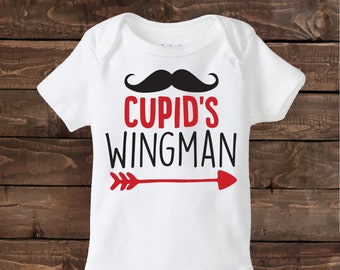 Cupid's Wingman - St. Valentine's Shirt - Valentine's Day Shirt - First Valentine's Day