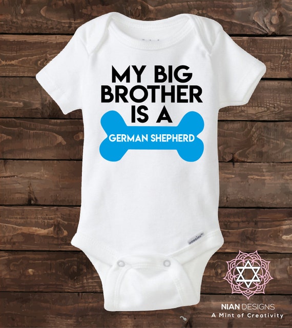 Mijn Grote Broer Zus Is Een Duitse Herder Mijn Grote Broer Etsy