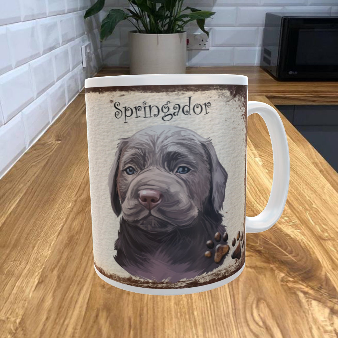 Springador 11oz Coffee Mug My Dog's Rules Theme 340DRMUG - Etsy